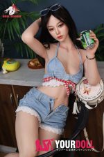 DOLLSENIOR 颂英(Songying) 165cm Bカップ リアルな肌質感付き ノーマル肌 フルシリコン 顎機能付き 美人 魅惑 アジア系 ラブドール - 画像 (6)