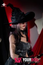 DOLLSENIOR 舞雪(Wuxue) 165cm Bカップ リアルな肌質感付き ノーマル肌 フルシリコン 顎機能付き 魔女 貧乳 ラブドール - 画像 (4)