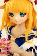 GUAVADOLL DM02 136cm AAカップ ノーマル肌 手描きメイク ビニール製のヘッド 可愛い お嬢ちゃん アニメドール - 画像 (7)