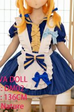 GUAVADOLL DM02 136cm AAカップ ノーマル肌 手描きメイク ビニール製のヘッド 可愛い お嬢ちゃん アニメドール - 画像 (11)