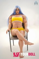 Dolls Castle Kali #S13 160CM Bカップ フルシリコン 顎機能付き Nature肌 デカクリ 外人 ガッシリ ラブドール - 画像 (2)