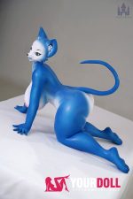 Dolls Castle Fox 60CM(耳含め) フルシリコン Gカップ 狐獣人 ケモノ 爆乳 巨尻 ラブドール - 画像 (8)