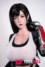 Fudoll 张银熙 162cm Fカップ フルシリコン 顎機能付き 肉感的 コスプレ系 色気 美人 カスタムメイク ラブドール - 画像 (7)