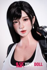 Fudoll 张银熙 162cm Fカップ フルシリコン 顎機能付き 肉感的 コスプレ系 色気 美人 カスタムメイク ラブドール - 画像 (4)
