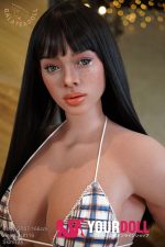 Galatea Doll JS#116 166cm Hカップ Tan肌 フルシリコン リアルな肌質感付き 雀斑メイク ふっくら唇 巨尻 ラブドール - 画像 (10)
