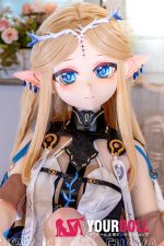 GUAVADOLL F02 152cm Aカップ ノーマル肌 手描きメイク ビニール製のヘッド 綺麗 コスプレ系 付け耳 ラブドール 新品
