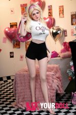 JXDOLL Sora #C2S 160cm Dカップ シリコンヘッド+TPEボディ ボディ選択可 ブロンド チアガール 外人美女 ラブドール - 画像 (12)