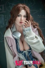 JXDOLL #M2 160cm Dカップ フルシリコン 顎機能付き ボディ選択可 欧米系 美人 ラブドール - 画像 (2)