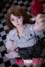 JXDOLL 小爱(Xiaoai) 150cm Dカップ シリコンヘッド+TPEボディ ボディ選択可 楚々 美人 ラブドール