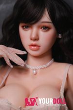JYDOLL 纱织 161cm Fカップ フルシリコン 巨乳 肉付きの良い唇 アジア系 美人 細腰 ラブドール - 画像 (7)