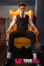 Realing doll 宝繁(Bernardo) 180cm フルシリコン 顎機能付き 筋肉 アジア系 熟男 男性型ラブドール - 画像 (11)