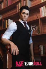 Realing doll 宝繁(Bernardo) 180cm フルシリコン 顎機能付き 筋肉 アジア系 熟男 男性型ラブドール - 画像 (5)