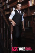 Realing doll 宝繁(Bernardo) 180cm フルシリコン 顎機能付き 筋肉 アジア系 熟男 男性型ラブドール - 画像 (13)