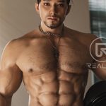 Realing doll 胜跃(Victor) 183cm フルシリコン 顎機能付き 筋肉 アジア系 腹筋割れ 男性型ラブドール