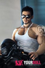 Realing doll 胜跃(Victor) 183cm フルシリコン 顎機能付き 筋肉 アジア系 腹筋割れ 男性型ラブドール - 画像 (4)