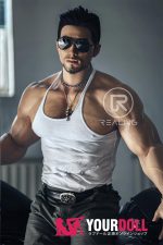 Realing doll 胜跃(Victor) 183cm フルシリコン 顎機能付き 筋肉 アジア系 腹筋割れ 男性型ラブドール - 画像 (2)