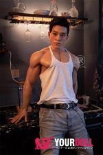 Realing doll 潇涵(Hogan) 180cm フルシリコン 顎機能付き 細マッチョ アジア系 イケメン 男性型ラブドール - 画像 (2)