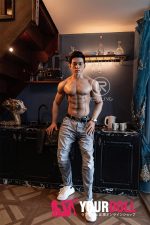 Realing doll 潇涵(Hogan) 180cm フルシリコン 顎機能付き 細マッチョ アジア系 イケメン 男性型ラブドール - 画像 (8)