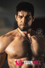 Realing doll 耀恒(Mars) 183cm フルシリコン 顎機能付き がたい 腹筋割れ マッチョ 男性型ラブドール - 画像 (7)