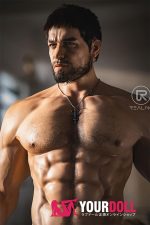 Realing doll 耀恒(Mars) 183cm フルシリコン 顎機能付き がたい 腹筋割れ マッチョ 男性型ラブドール - 画像 (8)