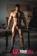 Realing doll 耀恒(Mars) 183cm フルシリコン 顎機能付き がたい 腹筋割れ マッチョ 男性型ラブドール - 画像 (3)
