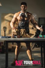 Realing doll 耀恒(Mars) 183cm フルシリコン 顎機能付き がたい 腹筋割れ マッチョ 男性型ラブドール - 画像 (14)
