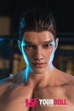 Realing doll 赤獒(Zack) 183cm フルシリコン 顎機能付き がたい 筋肉 マッチョ 男性型ラブドール - 画像 (4)