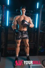 Realing doll 赤獒(Zack) 183cm フルシリコン 顎機能付き がたい 筋肉 マッチョ 男性型ラブドール - 画像 (16)