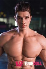 Realing doll 赤獒(Zack) 183cm フルシリコン 顎機能付き がたい 筋肉 マッチョ 男性型ラブドール - 画像 (5)