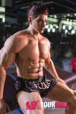 Realing doll 赤獒(Zack) 183cm フルシリコン 顎機能付き がたい 筋肉 マッチョ 男性型ラブドール - 画像 (14)