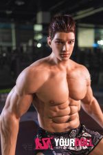 Realing doll 赤獒(Zack) 183cm フルシリコン 顎機能付き がたい 筋肉 マッチョ 男性型ラブドール - 画像 (2)
