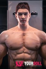 Realing doll 赤獒(Zack) 183cm フルシリコン 顎機能付き がたい 筋肉 マッチョ 男性型ラブドール