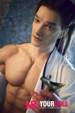 Realing doll 涵阳(HILARY) 180cm フルシリコン 顎機能付き 細マッチョ アジア系 男性型ラブドール - 画像 (5)