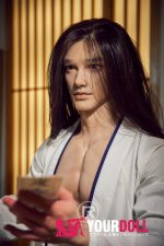 Realing doll 涵阳(HILARY) 180cm フルシリコン 顎機能付き 細マッチョ アジア系 男性型ラブドール - 画像 (6)