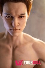 Realing doll 荆喆(Jesiah) 175cm シリコンヘッド+TPEボディ 細マッチョ アジア系 腹筋割れ 男性型ラブドール - 画像 (4)