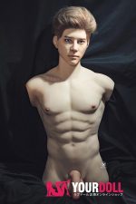 Realing doll 朗烨(Ronin) 93cm 半身ラブドール シリコンヘッド+TPEボディ 腹筋割れ 欧米系 イケメン 男性型 トルソー - 画像 (7)