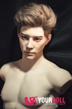 Realing doll 朗烨(Ronin) 93cm 半身ラブドール シリコンヘッド+TPEボディ 腹筋割れ 欧米系 イケメン 男性型 トルソー - 画像 (5)