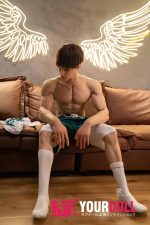 Realing doll 洛梵(Leonardo) 175cm シリコンヘッド+TPEボディ 細マッチョ アジア系 イケメン 男性型ラブドール - 画像 (5)