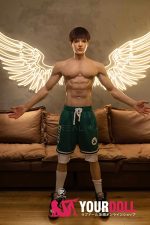 Realing doll 洛梵(Leonardo) 175cm シリコンヘッド+TPEボディ 細マッチョ アジア系 イケメン 男性型ラブドール - 画像 (9)