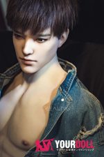 Realing doll 洛梵(Leonardo) 93cm 半身ラブドール シリコンヘッド+TPEボディ 腹筋割れ アジア系 イケメン 男性型 トルソー - 画像 (5)