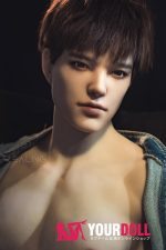 Realing doll 洛梵(Leonardo) 93cm 半身ラブドール シリコンヘッド+TPEボディ 腹筋割れ アジア系 イケメン 男性型 トルソー - 画像 (4)