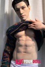 Realing doll 麒轩(Bertin) 180cm フルシリコン 顎機能付き アジア系 熟男 男性型ラブドール - 画像 (8)