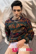 Realing doll 麒轩(Bertin) 180cm フルシリコン 顎機能付き アジア系 熟男 男性型ラブドール - 画像 (2)