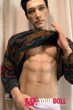 Realing doll 麒轩(Bertin) 180cm フルシリコン 顎機能付き アジア系 熟男 男性型ラブドール - 画像 (6)