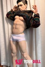 Realing doll 麒轩(Bertin) 180cm フルシリコン 顎機能付き アジア系 熟男 男性型ラブドール - 画像 (10)