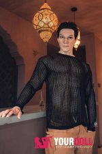 Realing doll 逍遥(Robin) 180cm フルシリコン 顎機能付き アジア系 ペニス選択可 男性型ラブドール - 画像 (11)