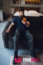 Realing doll 耀冉(Winthrop) 180cm フルシリコン 欧米系 髭面 熟男 男性型ラブドール - 画像 (7)