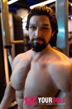 Realing doll 英睿(Austin) 183cm フルシリコン がたい マッスル 髭面 男性型ラブドール - 画像 (5)