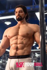 Realing doll 英睿(Austin) 183cm フルシリコン がたい マッスル 髭面 男性型ラブドール - 画像 (2)