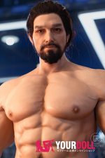 Realing doll 英睿(Austin) 183cm フルシリコン がたい マッスル 髭面 男性型ラブドール - 画像 (4)